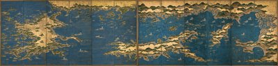 Seto Inland Sea- Osaka to Nagasaki Sea Route by Unbekannt Unbekannt